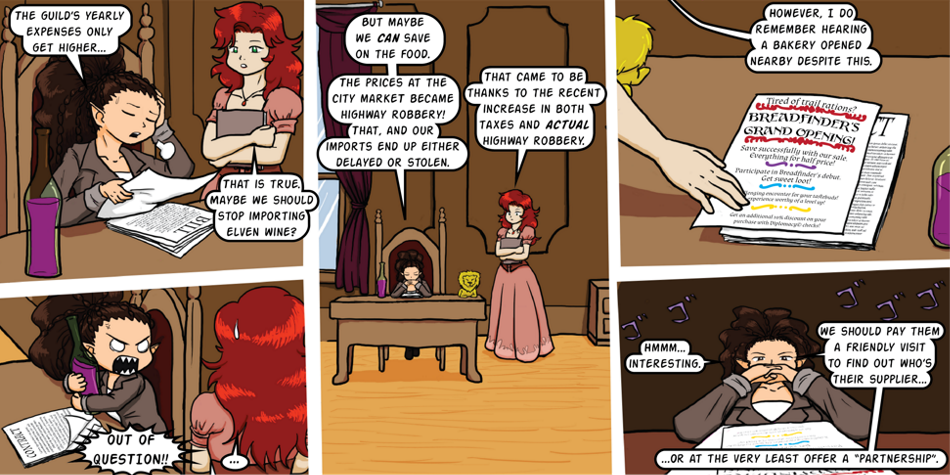 Breadfinder - Episode 7, Page 1: 007-Little invisible hand
